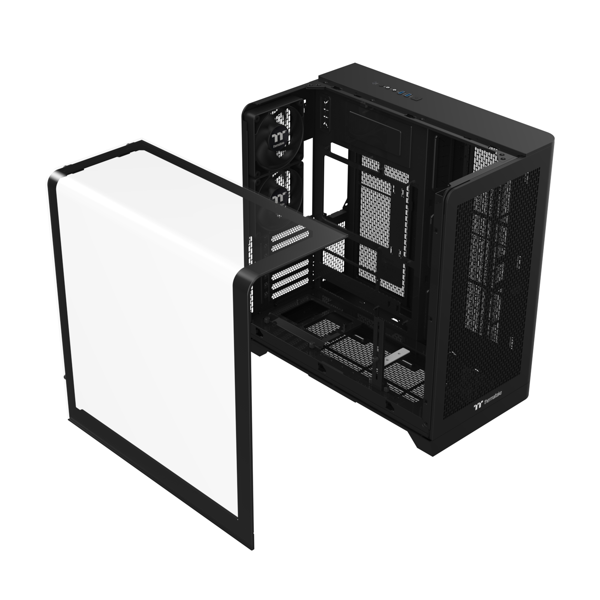 Vỏ Case THERMALTAKE VIEW 390 AIR SNOW - 2 Fan (Mid Tower / Màu Trắng