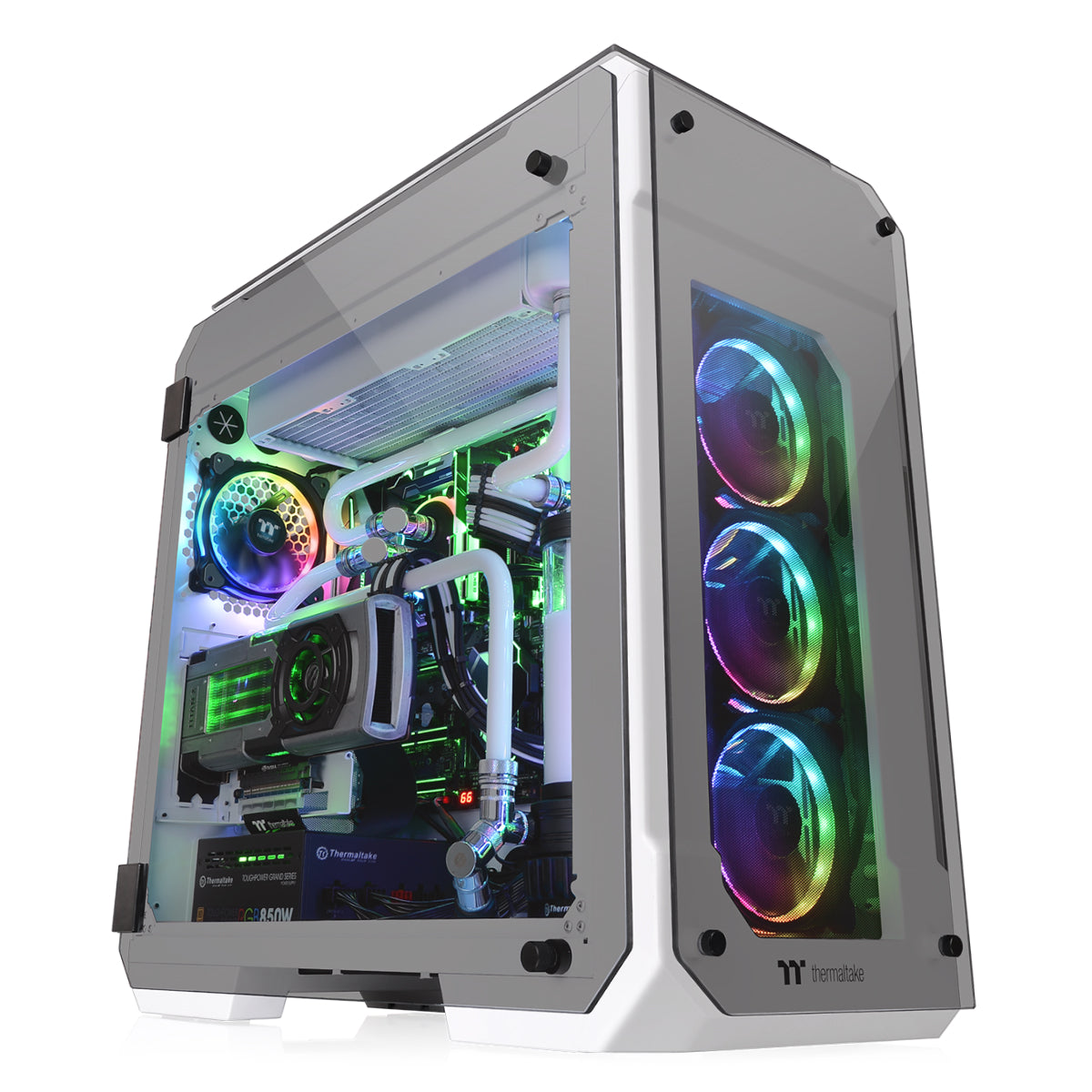 View 71 Tempered Glass Snow Edition – Thermaltake USA