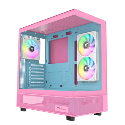 View 270 Plus SR TG ARGB Bubble Pink Mid Tower Chassis