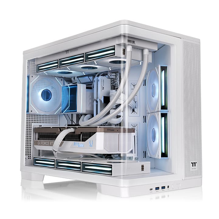 Arcus 280 TG ARGB Snow Micro Tower Chassis