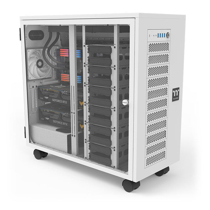 AX700 TG Snow Super Tower Chassis – Thermaltake USA