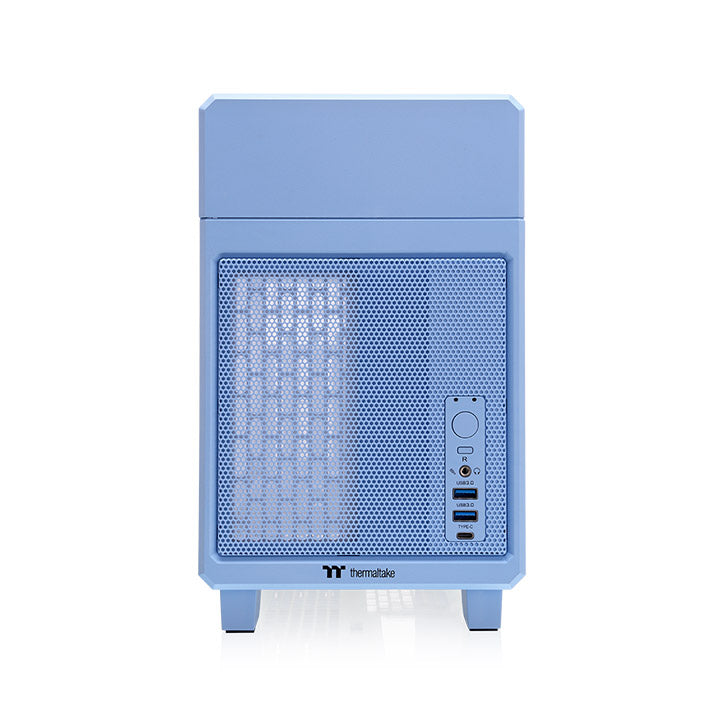 TR100 Hydrangea Blue Mini Tower Chassis