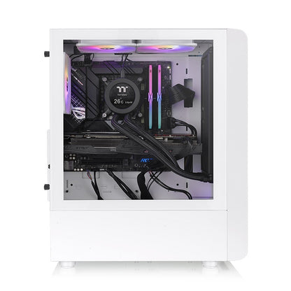 S200 TG ARGB Snow Mid Tower Chassis