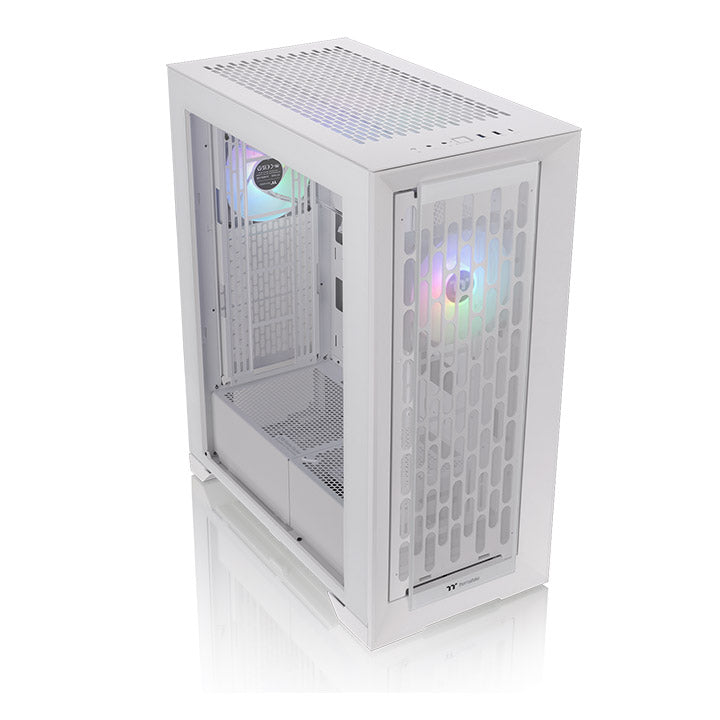 CTE T500 TG ARGB Snow Full Tower Chassis – Thermaltake USA