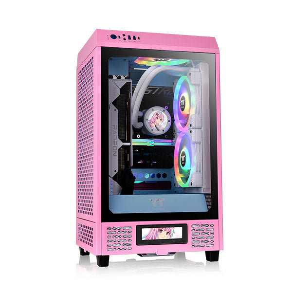 The Tower 200 Bubble Pink Mini Chassis – Thermaltake USA