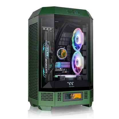 The Tower 300 Racing Green Micro Tower Chassis