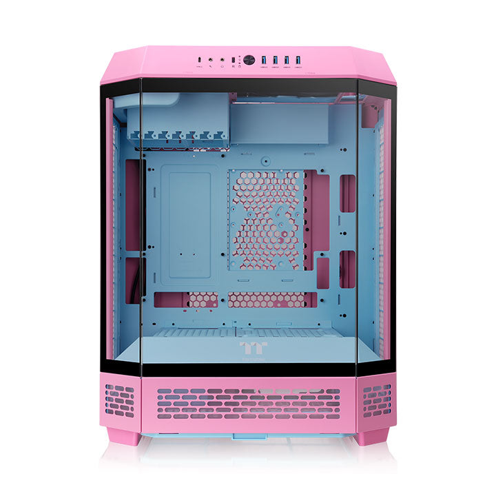 The Tower 600 Bubble Pink Mid Tower Chassis