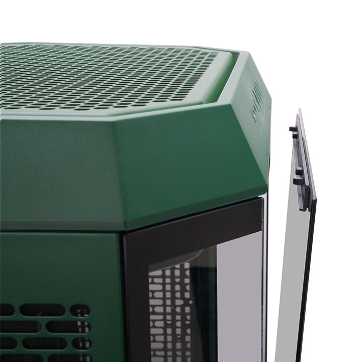 The Tower 600 Racing Green Mid Tower Chassis