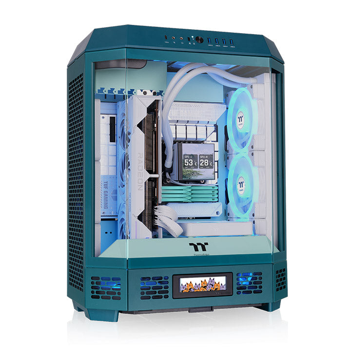 The Tower 600 Transformative Teal Mid Tower Chassis