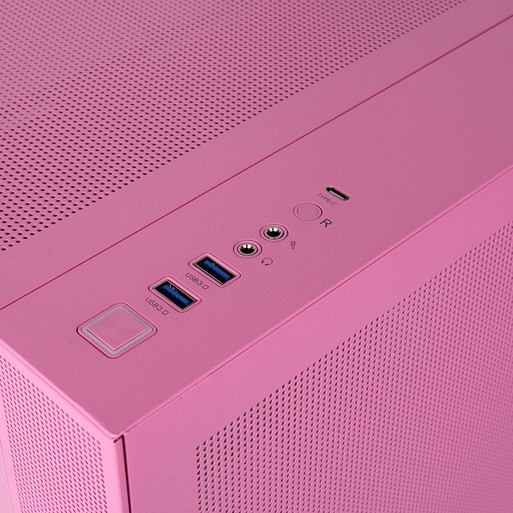 View 380 TG ARGB Bubble Pink Mid Tower Chassis – Thermaltake USA