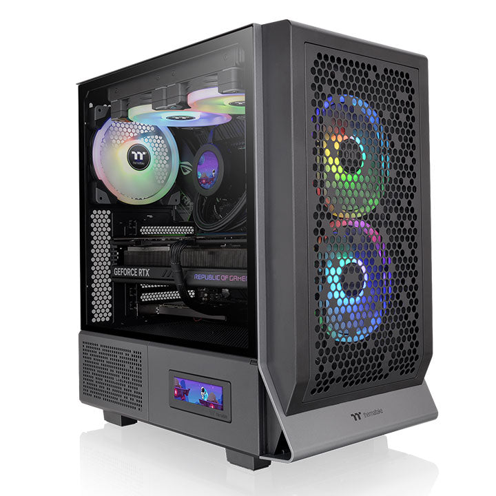 Thermaltake Ceres 300 TG ARGB開封のみ未使用 Ceres 300 TG ARGB Mid Tower Chassis – Thermaltake USA