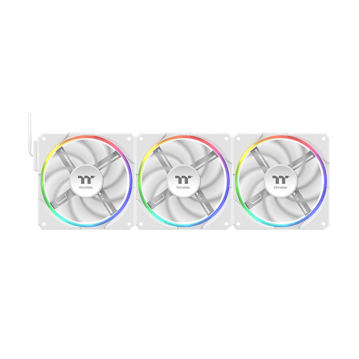TS120 EX RGB PC Cooling Fan - White (3-Fan Pack)