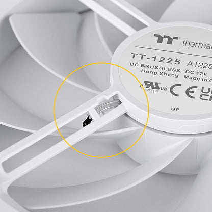TS120 EX RGB PC Cooling Fan - White (3-Fan Pack)