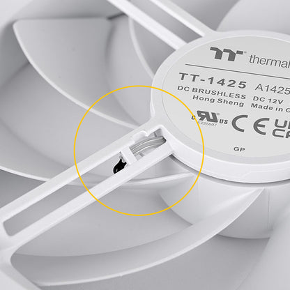 TS140 EX RGB PC Cooling Fan - White (3-Fan Pack)