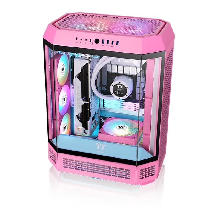 CT140 EX ARGB Sync PC Cooling Fan Bubble Pink (3-Fan Pack
