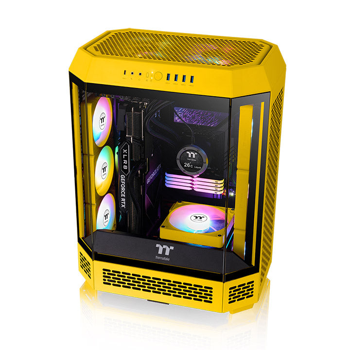 CT120 EX Reverse ARGB Sync PC Cooling Fan Bumblebee (3-Fan Pack