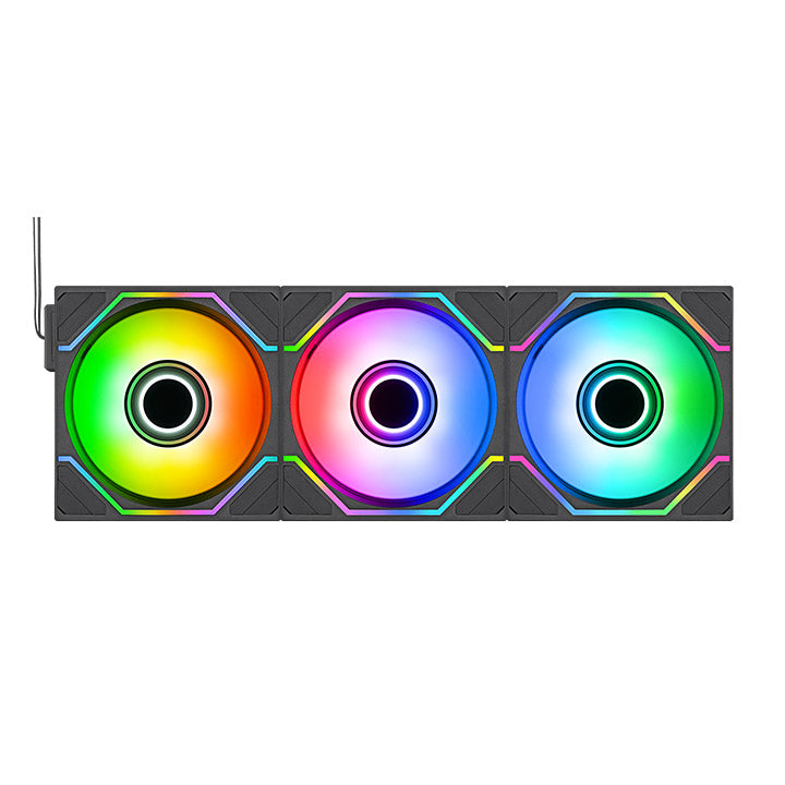 SWAFAN 120 EX INFINITY ARGB Sync PC Cooling Fan (Single Fan Pack)