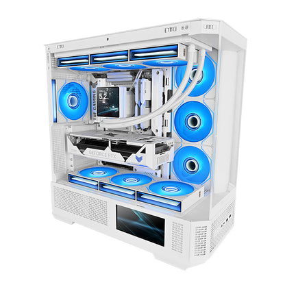 SWAFAN 120 EX INFINITY ARGB Sync PC Cooling Fan - Snow (Single Fan Pack)