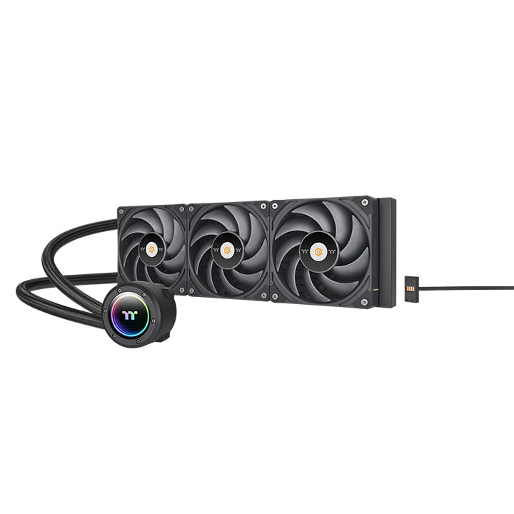 Water Cooler Thermaltake TOUGHLIQUID 360 EX Pro ARGB Sync Black AIO 3x120mm - CL-W400-PL12BL-A