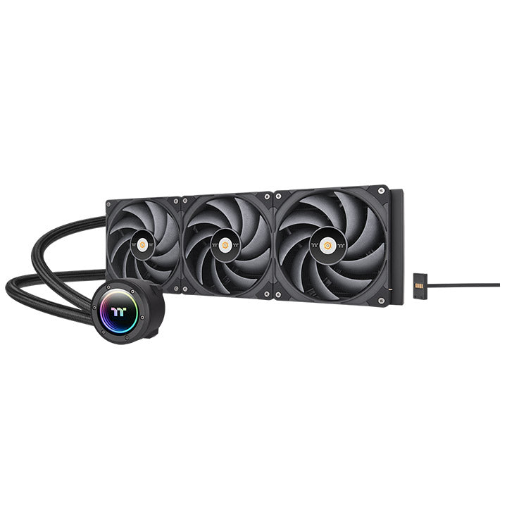 Water Cooler Thermaltake TOUGHLIQUID 420 EX Pro ARGB Sync Black AIO 3x140mm - CL-W401-PL14BL-A
