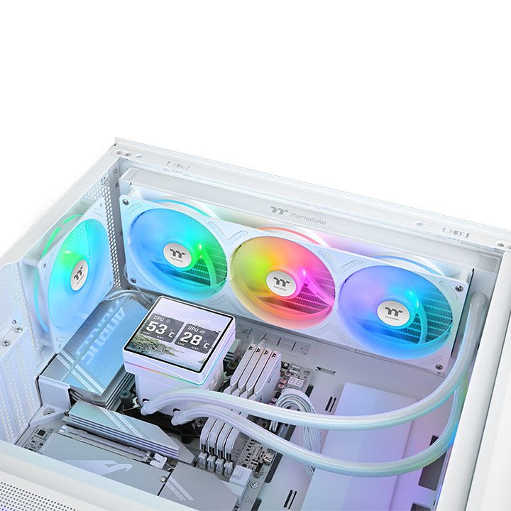 TH360 V3 Ultra ARGB Sync AIO Liquid Cooler - Snow Edition