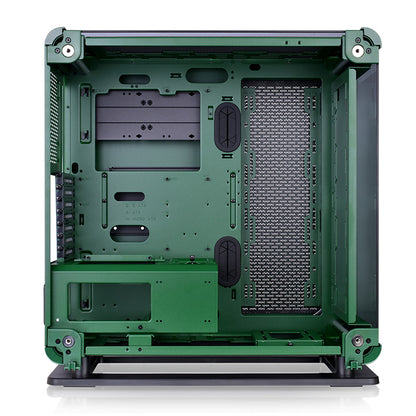 Core P6 Tempered Glass Racing Green Mid Tower Chassis