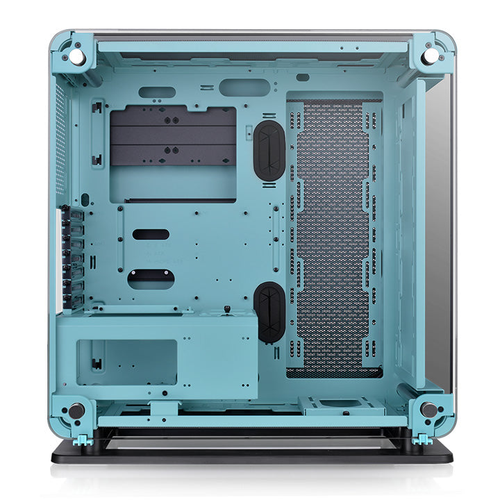 Core P6 Tempered Glass Turquoise Mid Tower Chassis – Thermaltake USA