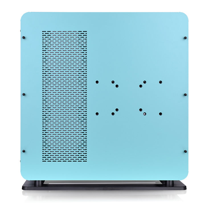 Core P6 Tempered Glass Turquoise Mid Tower Chassis