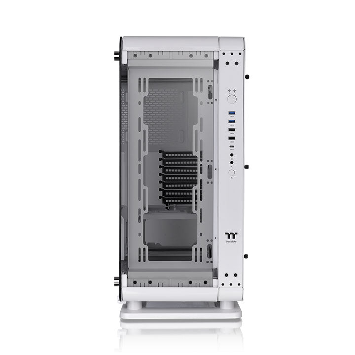 Core P6 Tempered Glass Snow Mid Tower Chassis – Thermaltake USA