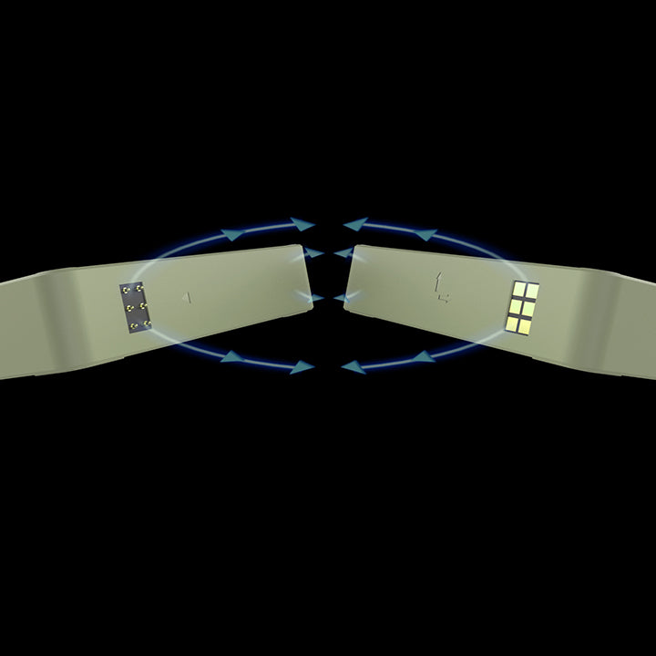 Thermaltake CT140 EX Reverse ARGB - Pack Da 3 Ventole PC Gaming Con Luce RGB Sincronizzabile E Design Inverso - Foto 5