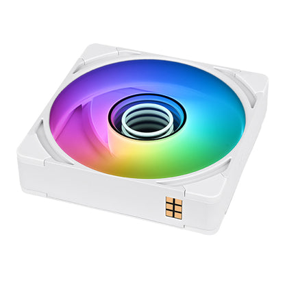 CT120 EX INFINITY ARGB Sync PC Cooling Fan - Snow (3-Fan Pack)