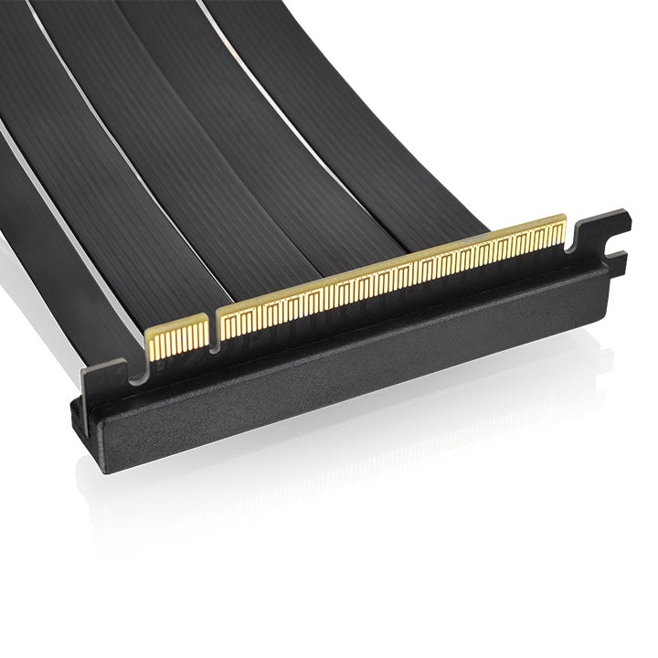 PCI-E 4.0 Dual 90 Degree Riser Cable 130mm – Thermaltake USA