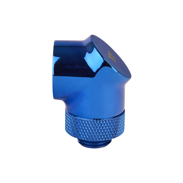 Pacific G1/4 90 Degree Adapter – Blue (2-Pack Fittings)