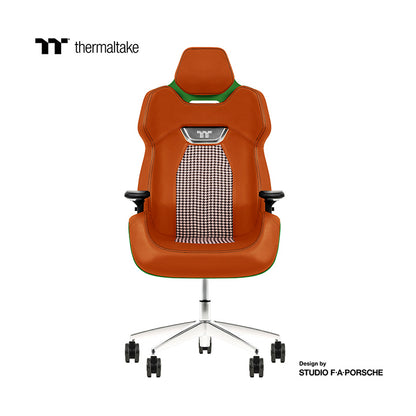 ARGENT E700 Real Leather Gaming Chair (Racing Green Houndstooth Fabric) Design by Studio F. A. Porsche