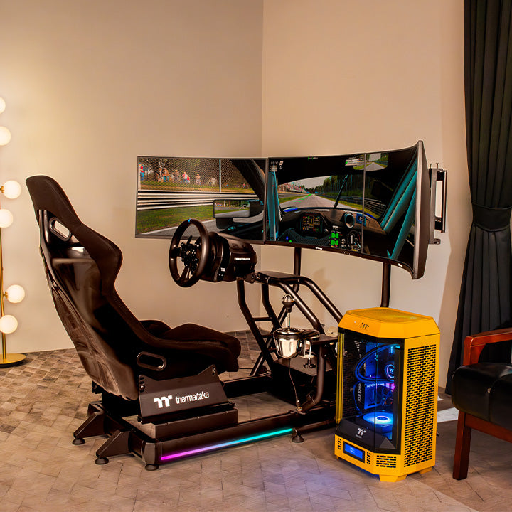 GR500 Racing Simulator Cockpit – Thermaltake USA - Main Image