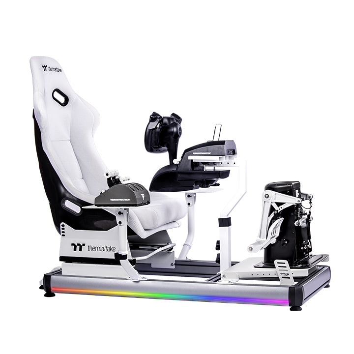 GF500 Flight Simulator Cockpit Snow – Thermaltake USA