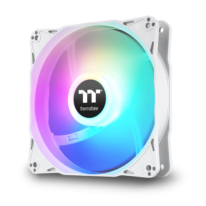 LE120 ARGB Sync PC Cooling Fan White (3-Fan Pack) – Thermaltake USA