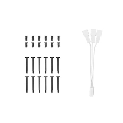 LE120 ARGB Sync PC Cooling Fan White (3-Fan Pack)