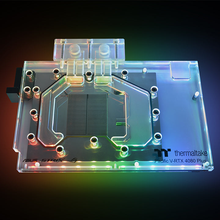 Pacific V-RTX 4080 Plus (ASUS ROG & TUF) GPU Water Block – Thermaltake USA
