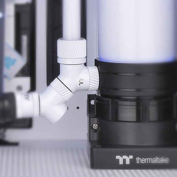 Thermaltake Pacific SF Adattatore 90° Nero Opaco - Raccordi Per Impianti Liquidi Fai Da Te - Foto 3
