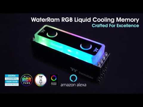 WaterRam RGB Liquid Cooling Memory DDR4 3200MHz 32GB (8GB x 2