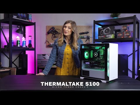S100 Tempered Glass Micro Chassis – Thermaltake USA