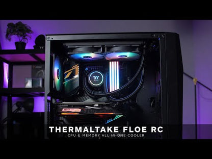 Floe RC360 CPU & Memory AIO Liquid Cooler Snow Edition
