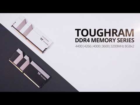 TOUGHRAM Memory White DDR4 4000MHz 16GB (8GB x 2) – Thermaltake USA
