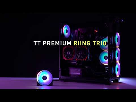 Riing Trio 12 RGB Radiator Fan TT Premium Edition (3-Fan Pack