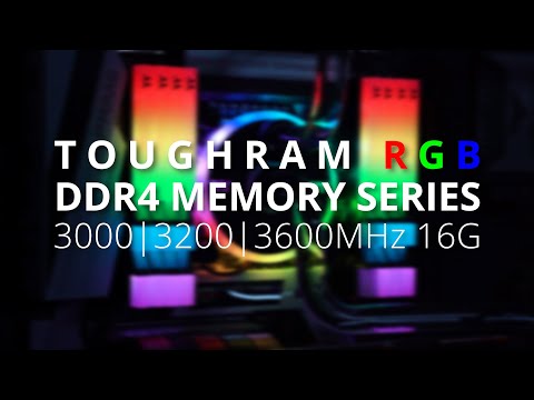 TOUGHRAM RGB MemoryDDR4 3200MHz 32G (16G x 2) – Thermaltake USA