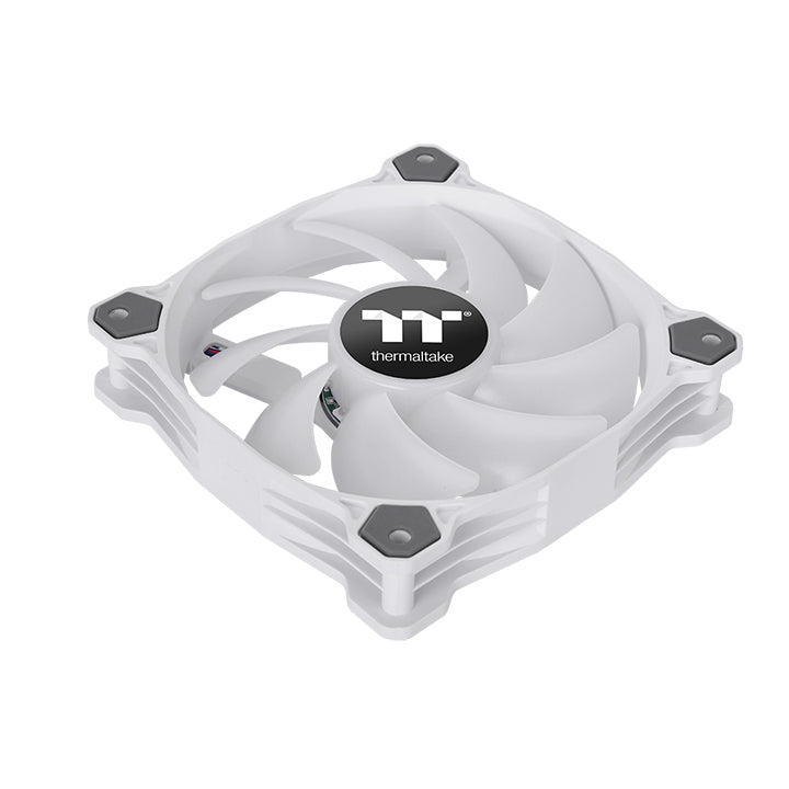 Pure 12 ARGB Sync Radiator Fan White TT Premium Edition (3-Fan 