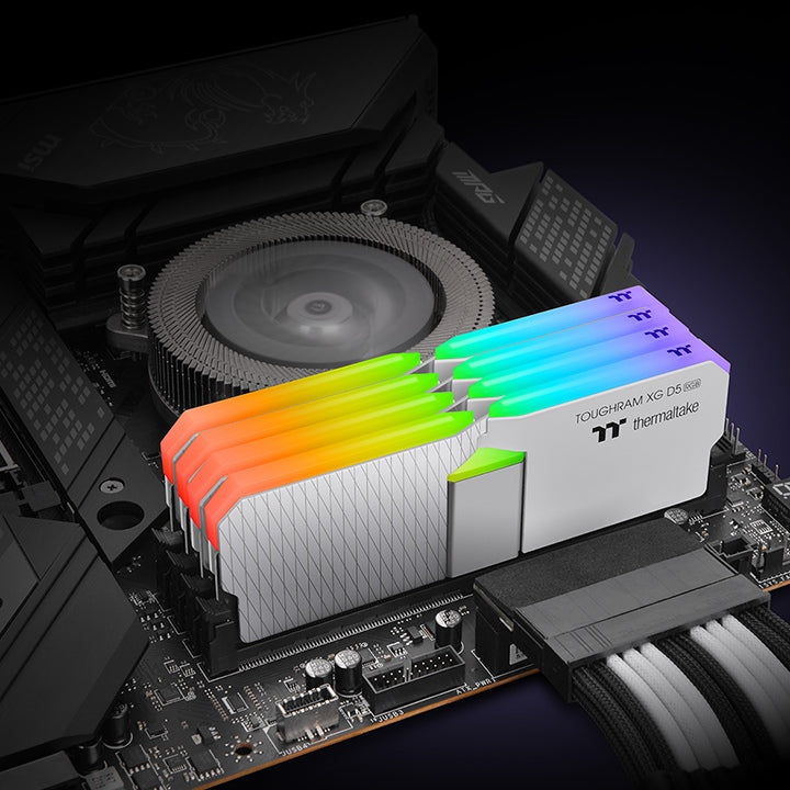 TOUGHRAM XG RGB D5 Memory DDR5 7200MT/s 32GB (16GB x2) - white