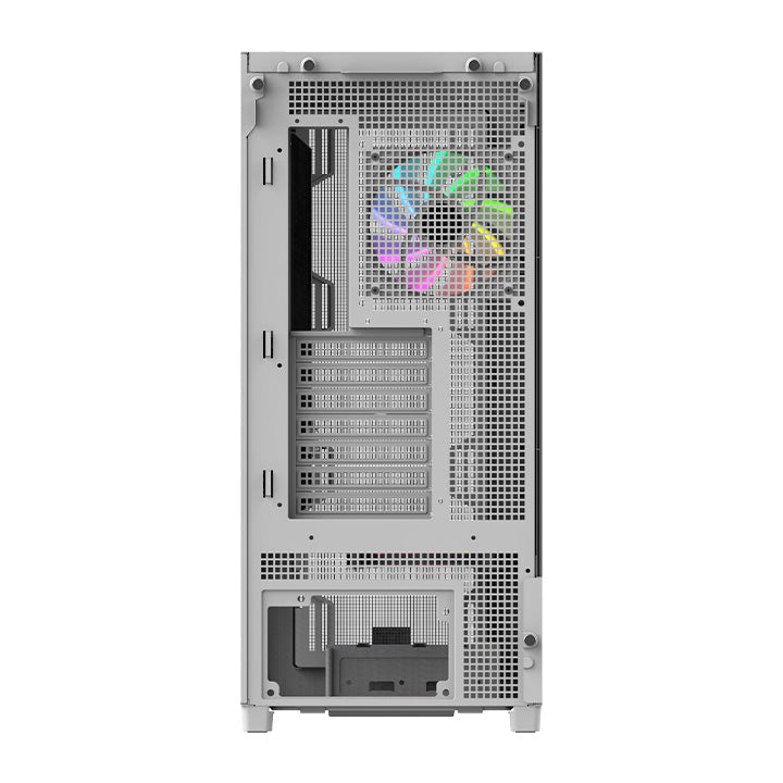 S380 TG ARGB Snow Mid Tower Chassis