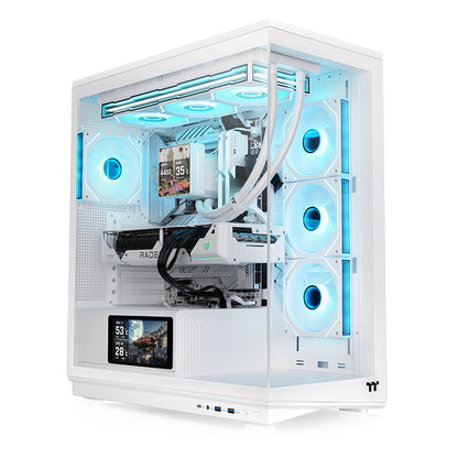 Stage 450 TG ARGB Snow Mid Tower Chassis